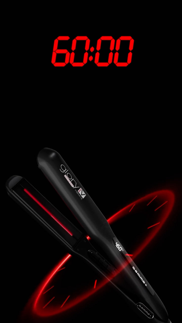 Gamma+ Glory IV Professional Flat Iron w/ Infrared Technology - 1.5"