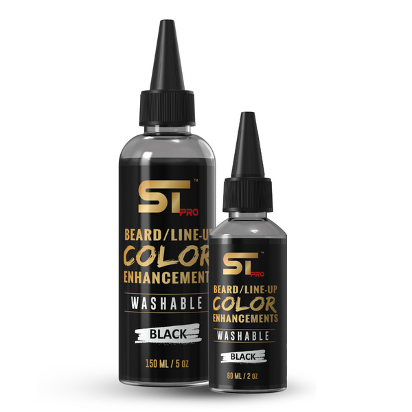 Supreme Trimmer Washable Beard/Line Up Color Enhancement - Black
