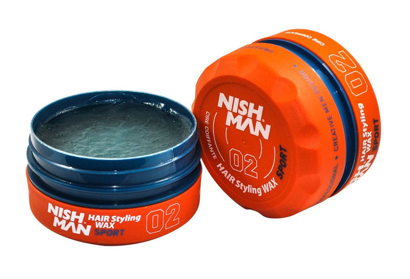 Nishman 02 Sport Flexible Hold Styling Wax - Tropic Fruit (150ml/5oz)