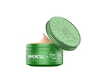 Immortal NYC matte look hair wax jar in green with matching lid, 150 ml