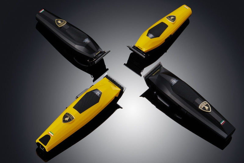 JRL Professional x Lamborghini Diamante Cordless Clipper & Trimmer Combo Set - Yellow (DI2025Y)