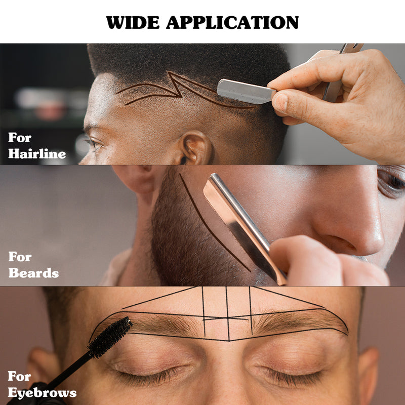 RED by KISS Barber Pencil Hairline Edge Liner Set w/ Built-In Sharpener (3pk)