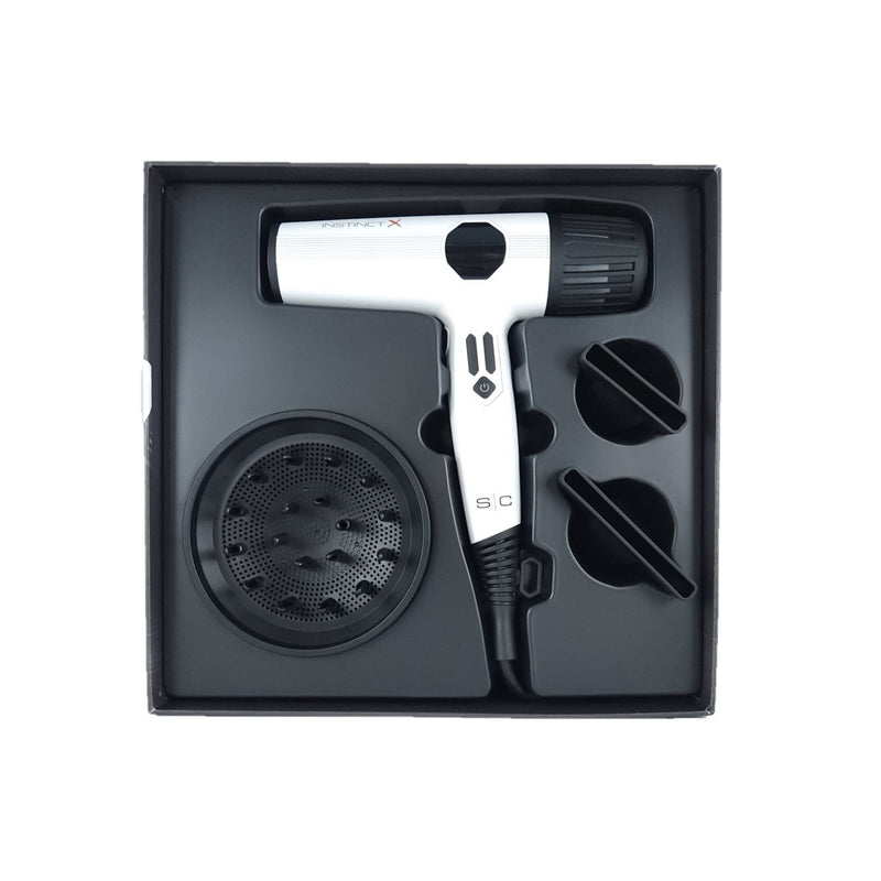 StyleCraft Instinct X Professional Hair Dryer w/ Brushless Motor & Digital Display (SC105B)