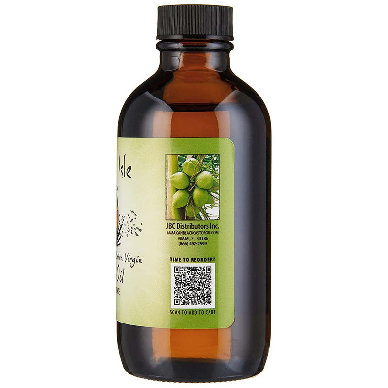 Sunny Isle Jamaican Organic Extra Virgin Coconut Oil (120ml/4oz)