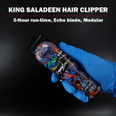 StyleCraft Rebel Super-Torque Modular Cordless Clipper w/ Echo Blade - King Saladeen Limited Edition