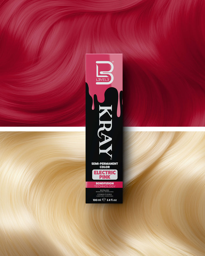 L3VEL3 Kray Semi-Permanent Hair Color (100ml/3.4oz) [Choose Color]