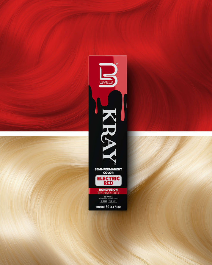 L3VEL3 Kray Semi-Permanent Hair Color (100ml/3.4oz) [Choose Color]