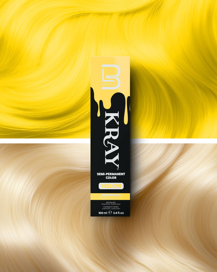 L3VEL3 Kray Semi-Permanent Hair Color (100ml/3.4oz) [Choose Color]