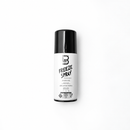 L3VEL3 Freeze hair spray aerosol can, black cap and white label front view