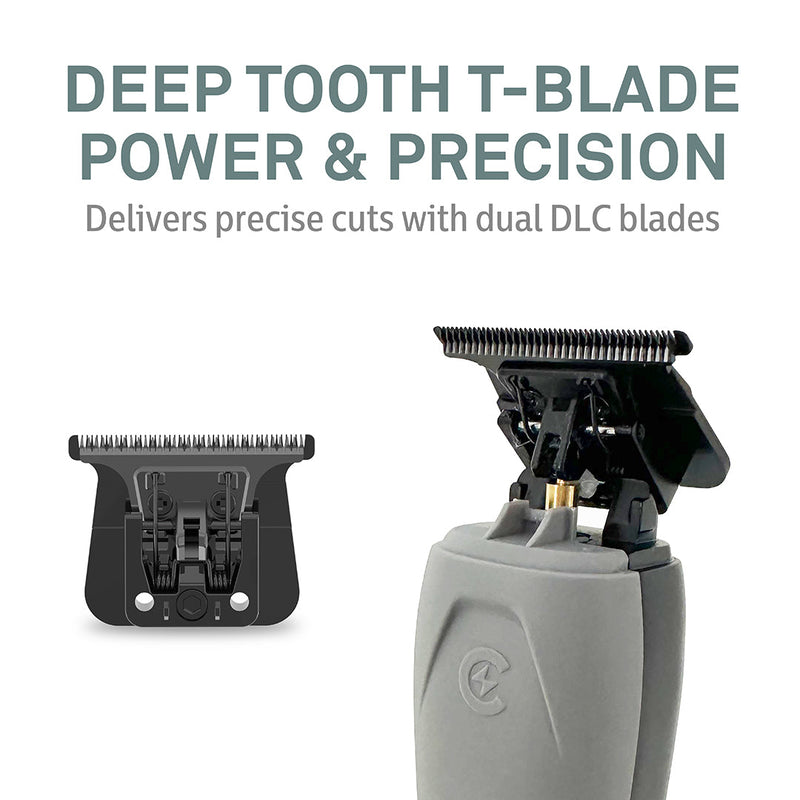 Caliber Professional Laser Cordless Trimmer w/ Brushless Motor