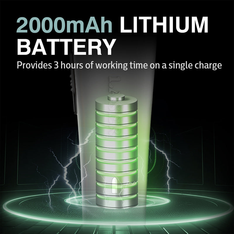 Caliber Professional Laser Cordless Trimmer w/ Brushless Motor