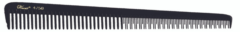Krest 7 1/2" Tapering Teaser Comb - Black (No. 4750)