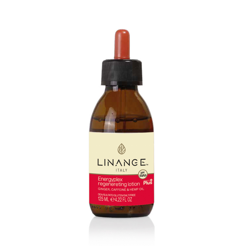 Linange Energyplex Plus+ Regenerating Hair Lotion w/ Ginger & Caffeine (125ml/4.22oz)