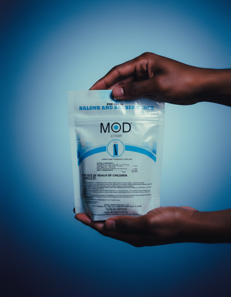 Com Mod Clean MOD Clean Eco-Friendly Salon & Barbershop Disinfectant, Fungicide & Vi