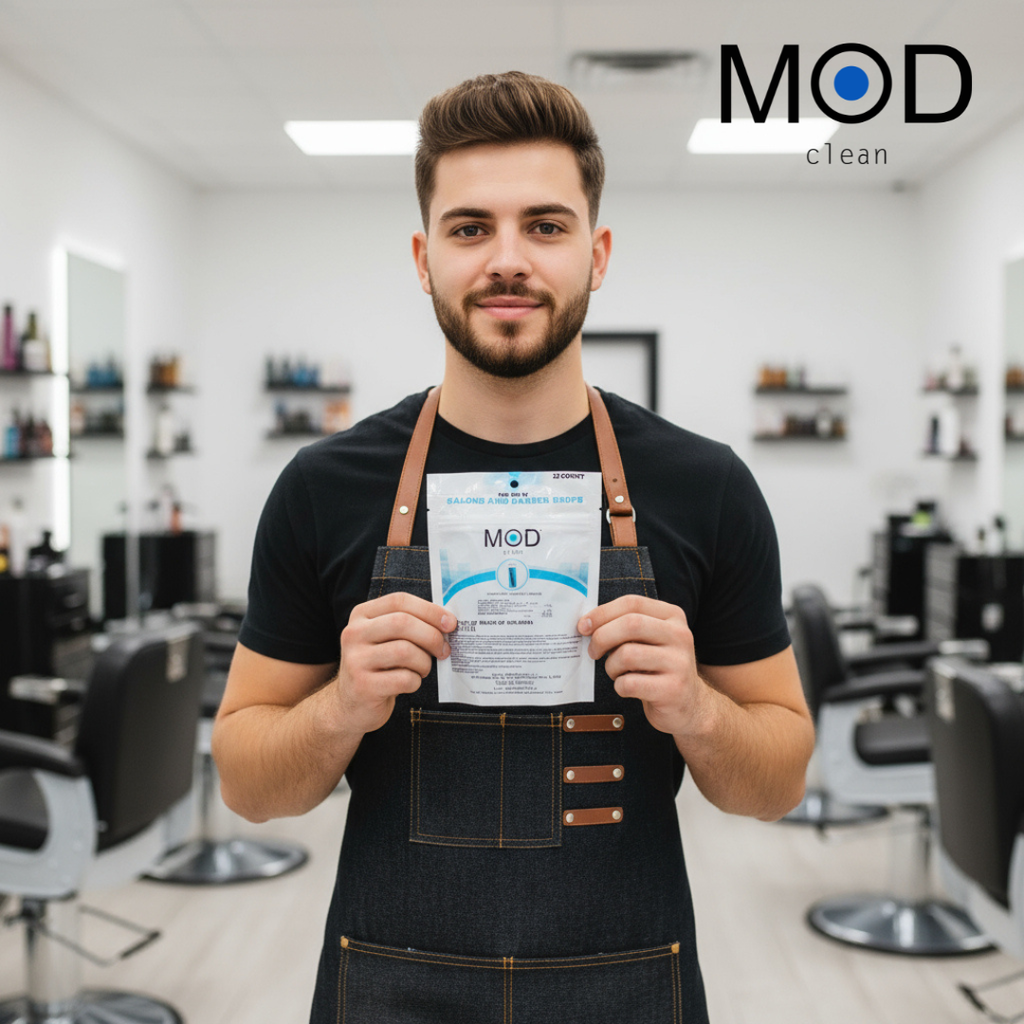 Com Mod Clean MOD Clean Eco-Friendly Salon & Barbershop Disinfectant, Fungicide & Vi