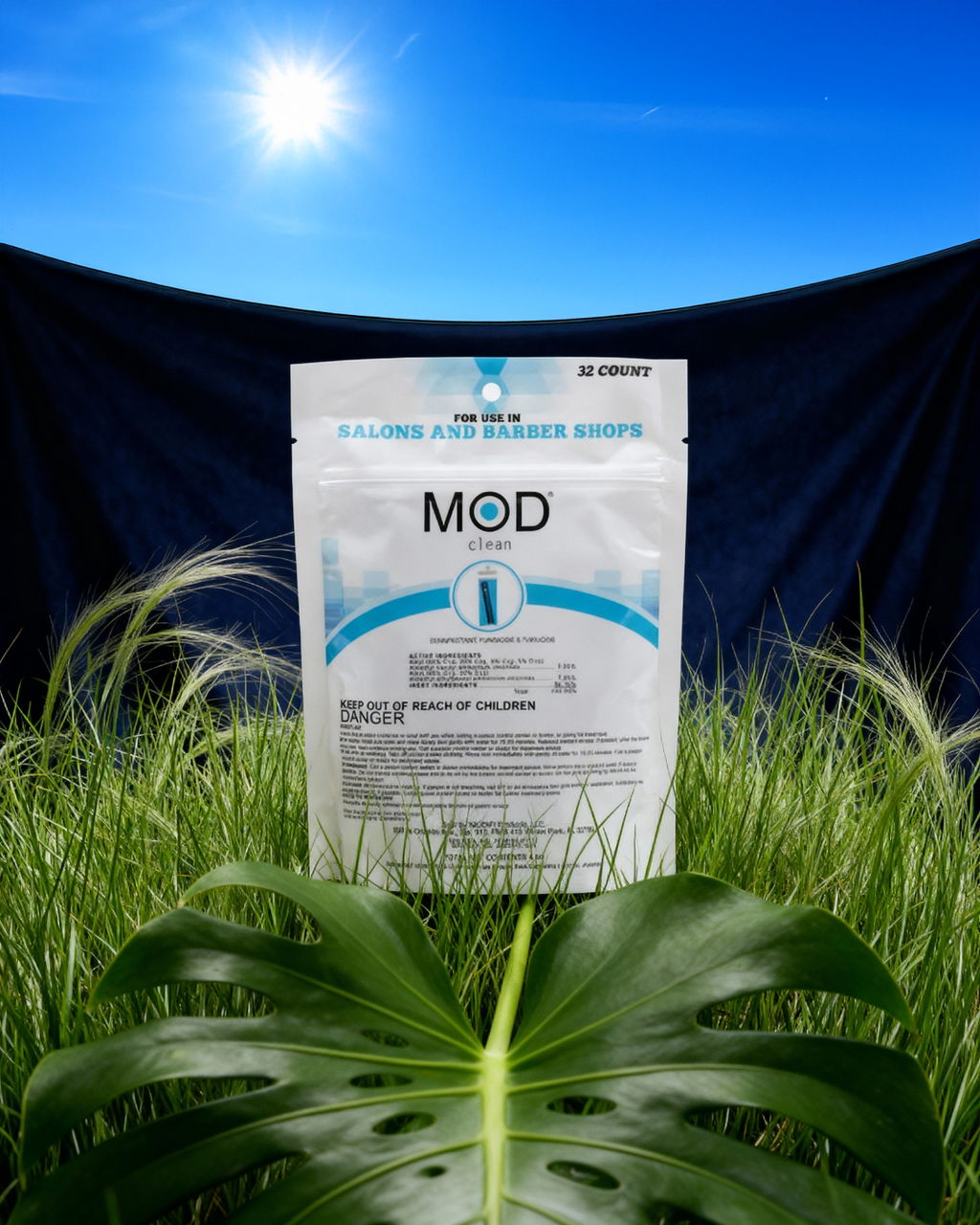Com Mod Clean MOD Clean Eco-Friendly Salon & Barbershop Disinfectant, Fungicide & Vi