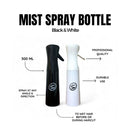 Rolda Continous Mist Spray Bottle (300ml Capacity)