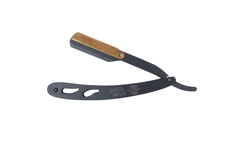 Nishman Stainless Steel Straight Razor Holder 1042