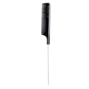 Pegasus Hard Rubber Comb (123) Steel Pin Coarse Teeth Rattail 9 3/4"