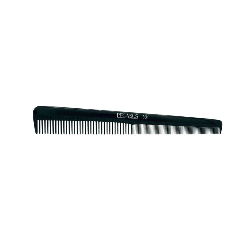 Pegasus Hard Rubber Comb (301) 7.25" Barber Comb