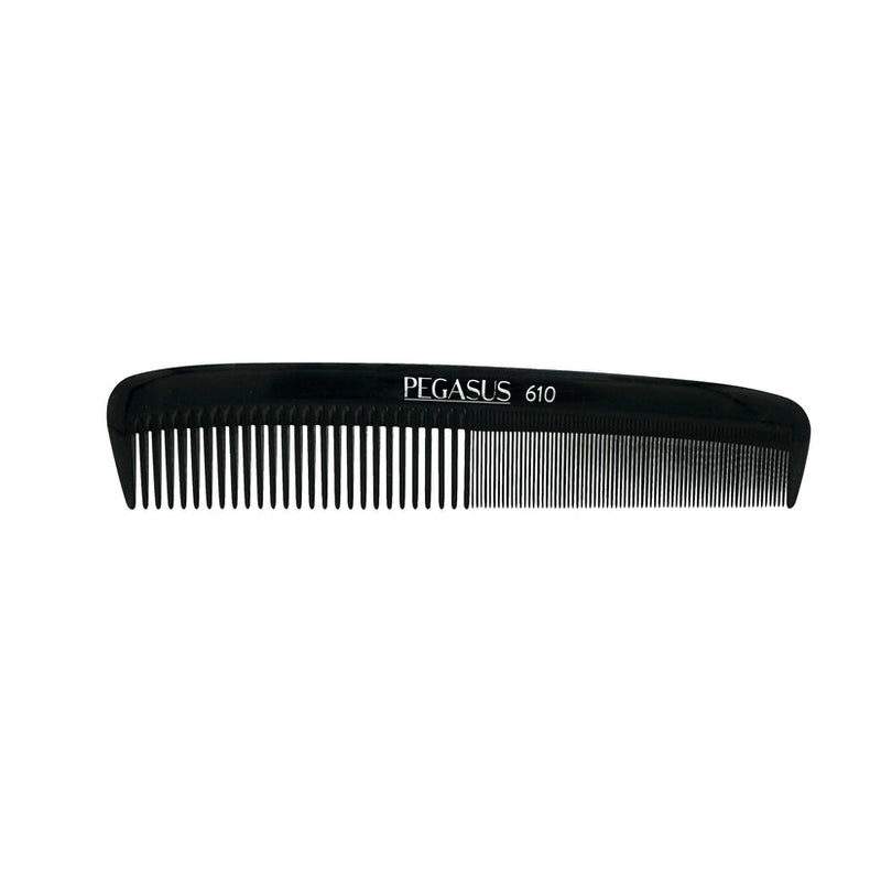Pegasus Hard Rubber Comb (610) 9" Fine Teeth Master Waver Comb