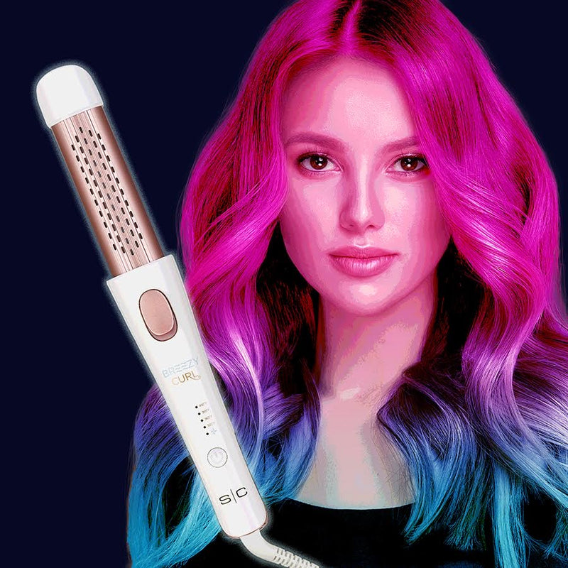 StyleCraft Breezy Curl 2-in-1 Cool Air Hair Styler (SC701B)