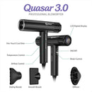 Caliber Quasar 3.0 Professional Digital Motor High-Speed Hair Dryer
