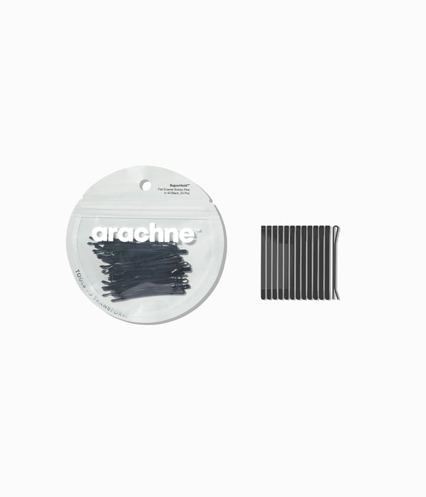 Arachne SuperHold Flat Enamel Bobby Pins (24pcs)