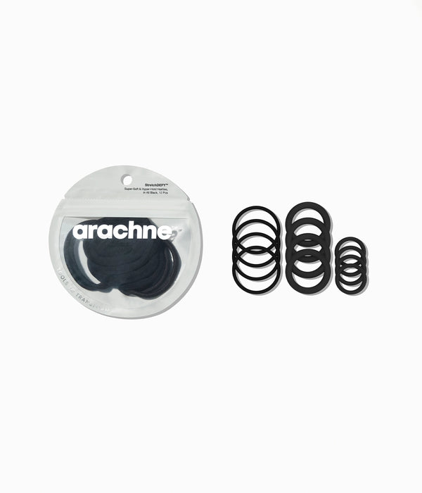 Arachne StretchDEFY Super Soft Hyper-Hold Hairties (12pcs)