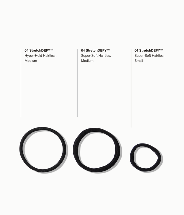 Arachne StretchDEFY Super Soft Hyper-Hold Hairties (12pcs)
