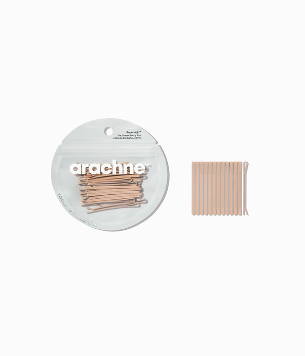Arachne SuperHold Flat Enamel Bobby Pins (24pcs)