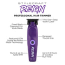 StyleCraft Reign Eon Digital Brushless Motor Trimmer - Purple Reign (SC422P) [PRE-ORDER]