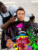 StyleCraft Radioactive Barber & Stylist Cape - Black (SC311B)