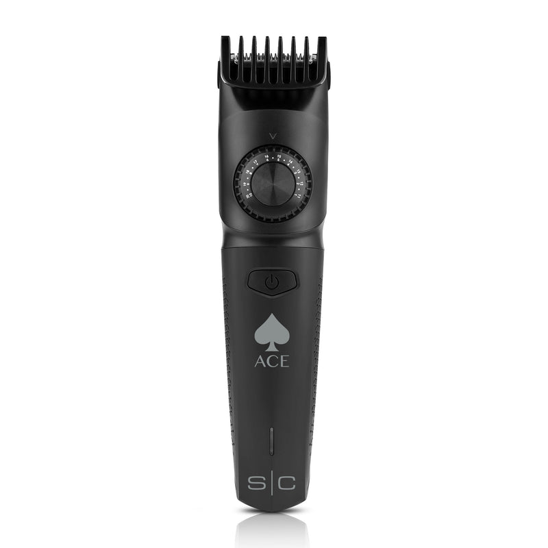 StyleCraft Ace Professional Cordless Beard Blender Trimmer w/ USB-Charging (SC413B)