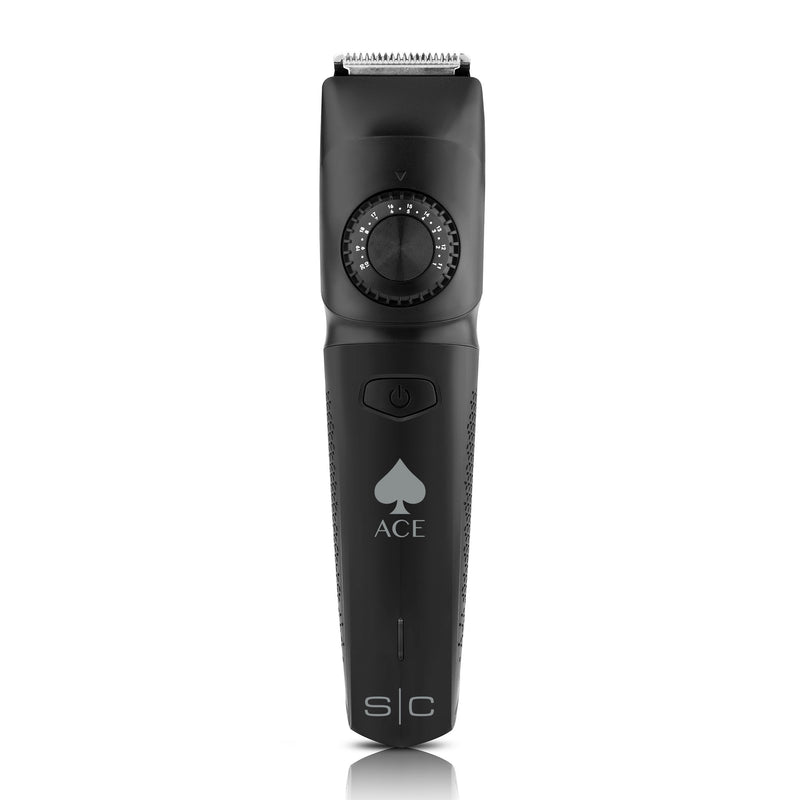 StyleCraft Ace Professional Cordless Beard Blender Trimmer w/ USB-Charging (SC413B)