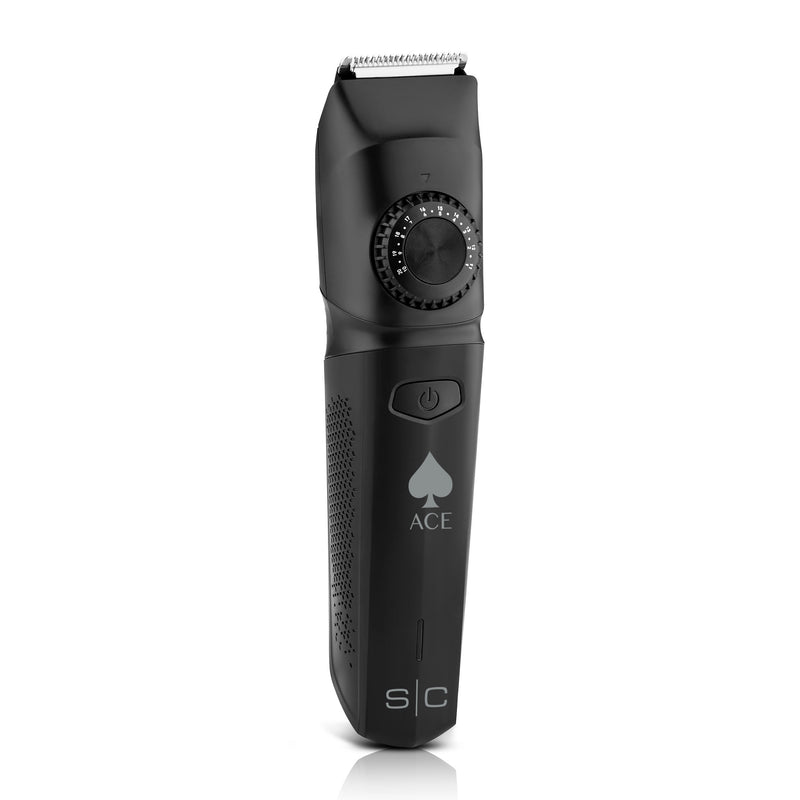 StyleCraft Ace Professional Cordless Beard Blender Trimmer w/ USB-Charging (SC413B)