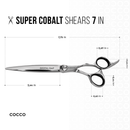 Cocco Super Cobalt Blunt Shear & 6" 29-Tooth Thinner Set