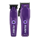 StyleCraft Purple Reign EON Digital Brushless Cordless Clipper & Trimmer Bundle (SC620P + SC422P)