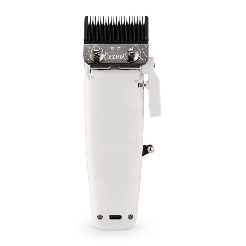 StyleCraft Limited Edition Saber II Cordless Digital Brushless Motor Clipper - White (SC619) [PRE-ORDER]