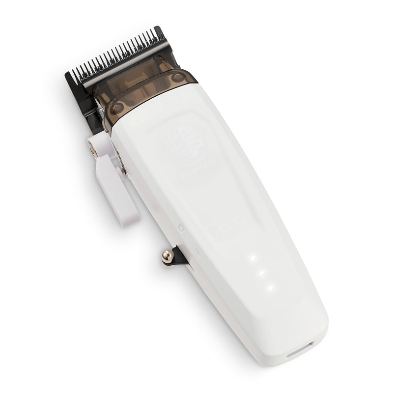 StyleCraft Limited Edition Saber II Cordless Digital Brushless Motor Clipper - White (SC619) [PRE-ORDER]