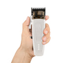 StyleCraft Limited Edition Saber II Cordless Digital Brushless Motor Clipper - White (SC619)