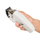 StyleCraft Limited Edition Saber II Cordless Digital Brushless Motor Clipper - White (SC619)