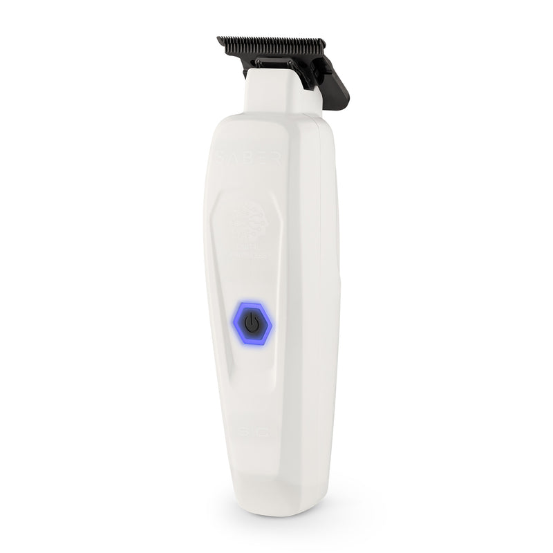 StyleCraft Limited Edition Saber II Cordless Digital Brushless Motor Trimmer - White (SC421W) [PRE-ORDER]