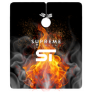 Supreme Trimmer Premium Hair Cutting Barber Cape w/ Hook Clip - Scarlet Ash