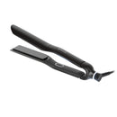 Black GHD Sculpt interactive flat iron with slim straightening plates and swivel cord