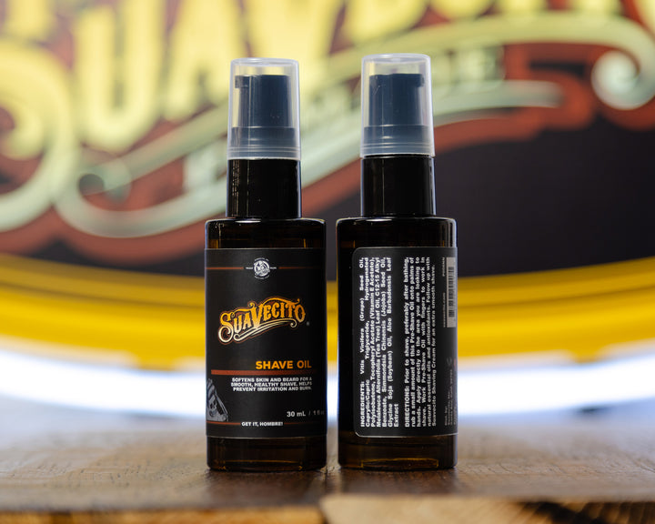 Suavecito Pre-Shave Oil (30ml/1oz)