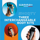 Gamma+ Shorty Cordless Hair Clipper w/ EON Digital Motor (GP605M)