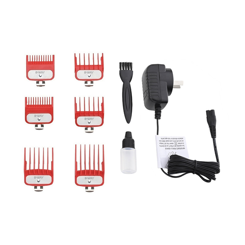 B-Way Professional Steel Clip Cord/Cordless Clipper (BW1STEEL)