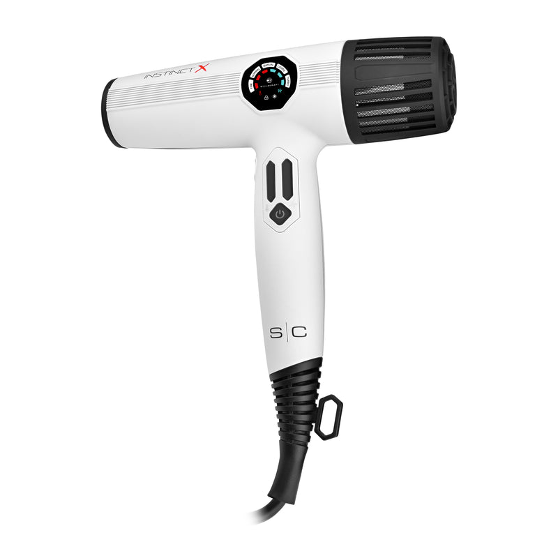 StyleCraft Instinct X Professional Hair Dryer w/ Brushless Motor & Digital Display (SC105B)