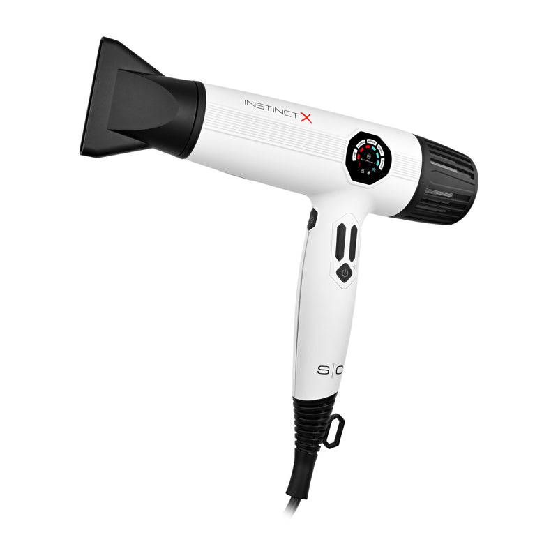 StyleCraft Instinct X Professional Hair Dryer w/ Brushless Motor & Digital Display (SC105B)